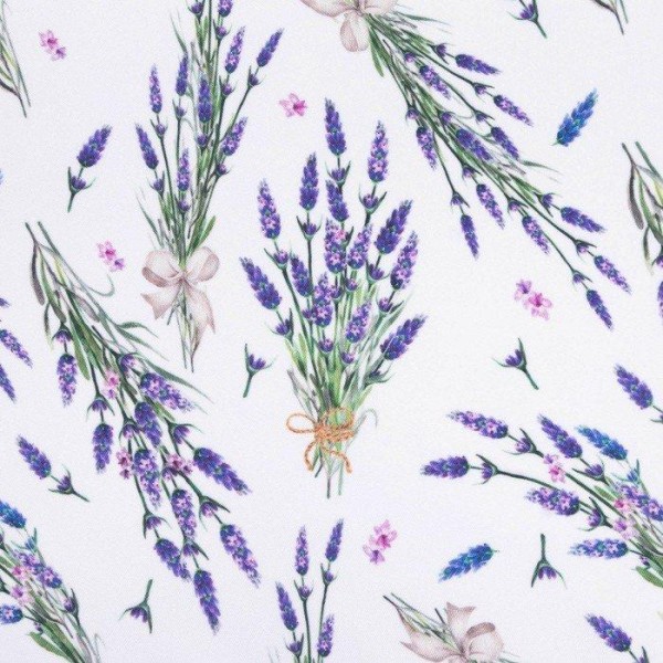 Комплект штор для кухни с подхватами Lavender 145х180см-2 шт., 100% п/э